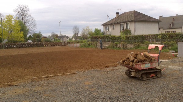 Semis gazon anglard de Salers